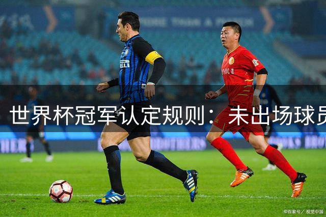 世界杯冠军认定规则：未出场球员照样捧杯